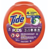 Tide Pods 09166 Spring Meadow Laundry Detergent - 76 Pods/Tub, 4 Tubs/Case